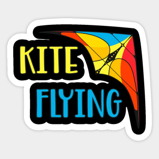 Delta Glider Hang Gliding Stunt Kite Gift Sticker